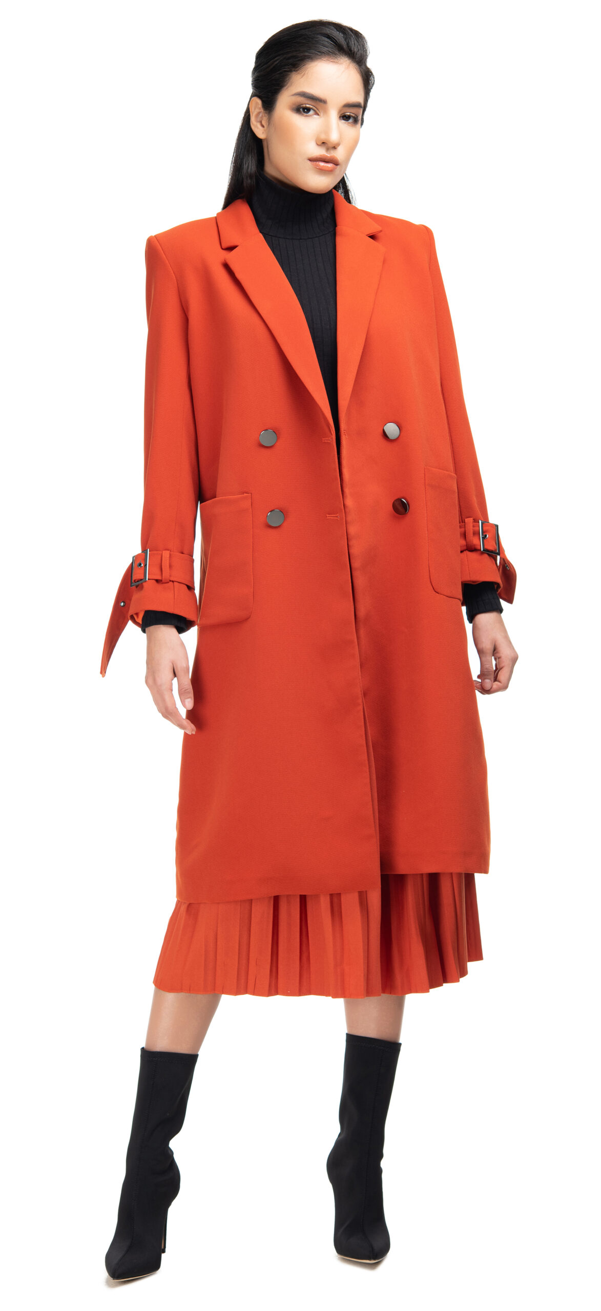 red trench coat  A Southern Drawl